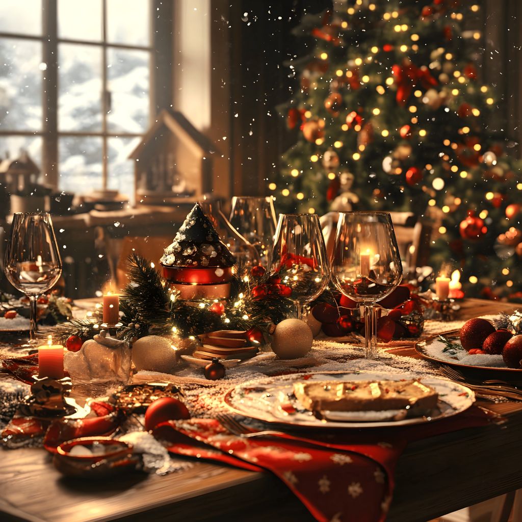 Food Preparation Key For Christmas Dinner